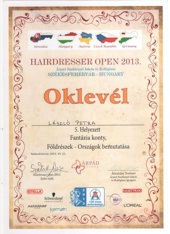 Hairdresser Open 2013 – Fantázia konty